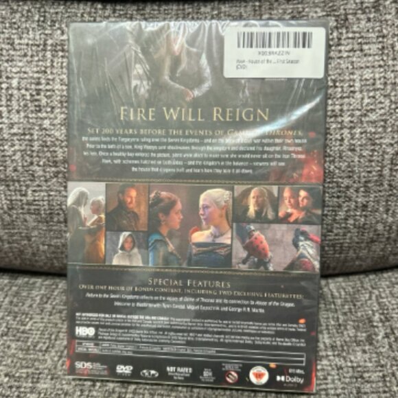 FACTORY SEALED Game of Thrones House of the Dragon Season 1 DVD - Picture 2 of 3